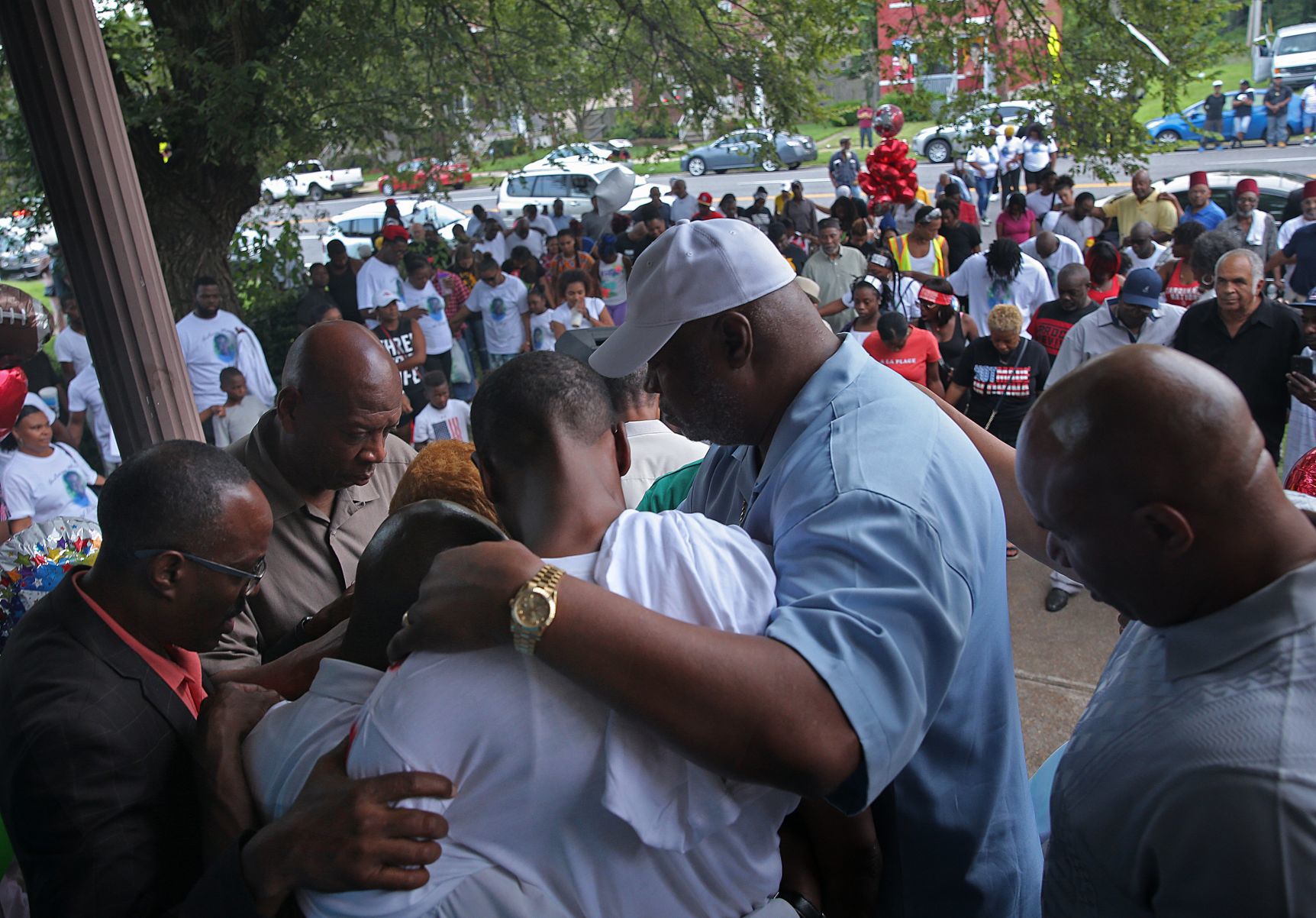 Vigil honors 10-year-old killed last week